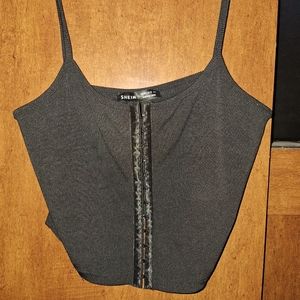 Shein Corset Cropped Top